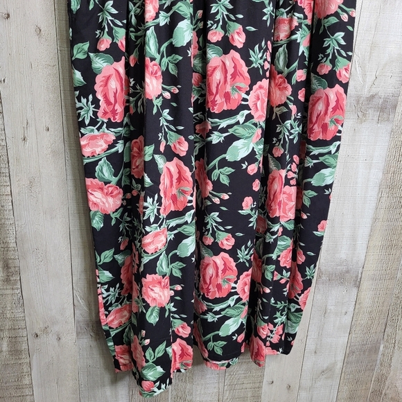 Vintage Jennifer Moore Pink Spaghetti Strap Sundress. Size Medium. Cotton/Rayon - Picture 4 of 13